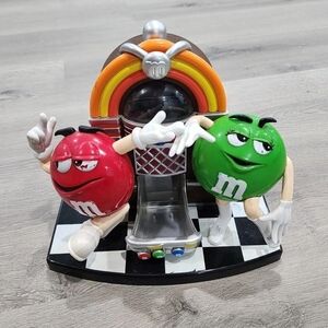 Vintage M&M’s Rock’n Roll Cafe Jukebox Candy Dispenser